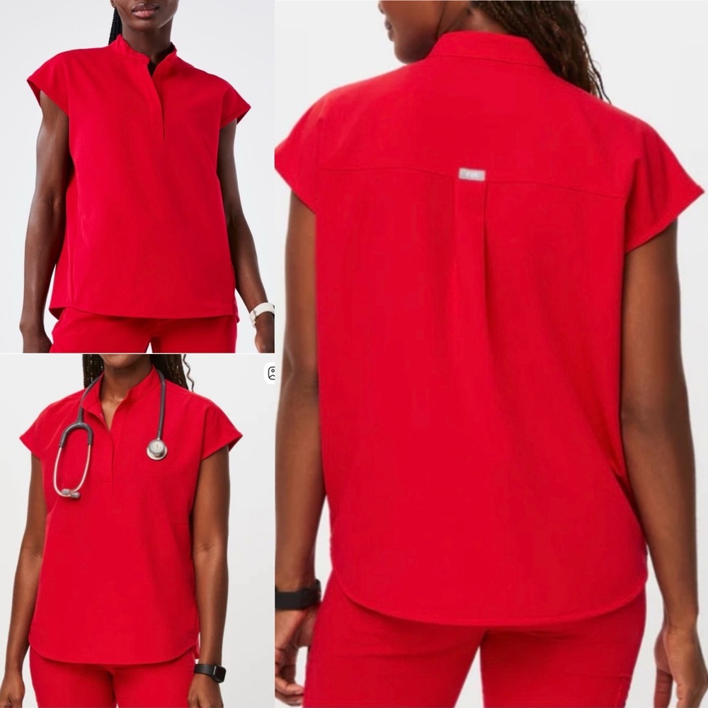 Figs Rafaela Sleeveless Oversized Scrub Top size M